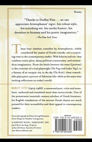 Aristophanes: Four Comedies