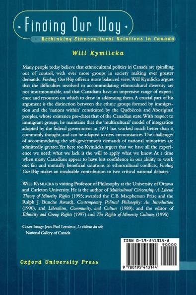 Finding Our Way (Rethinking Ethnocultural Relations in Canada)