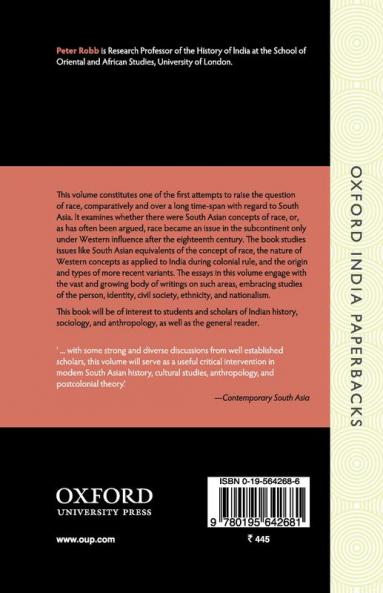 CONCEPT OF RACE IN S ASIA (OIP)