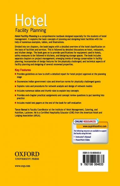 Hotel Facility Planning Hotel Facility Planning