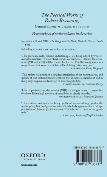 Poetical Works of Robert Browning