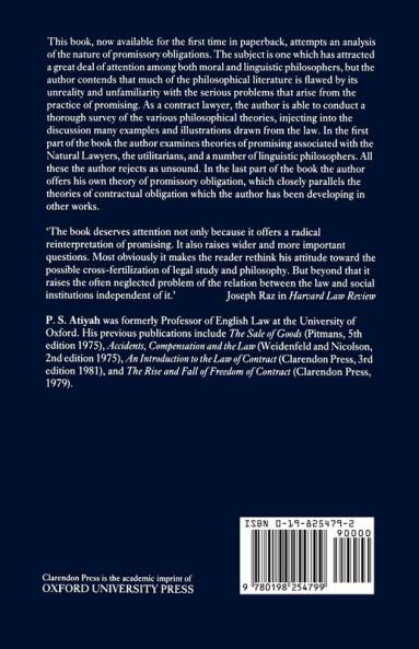 Promises Morals and Law