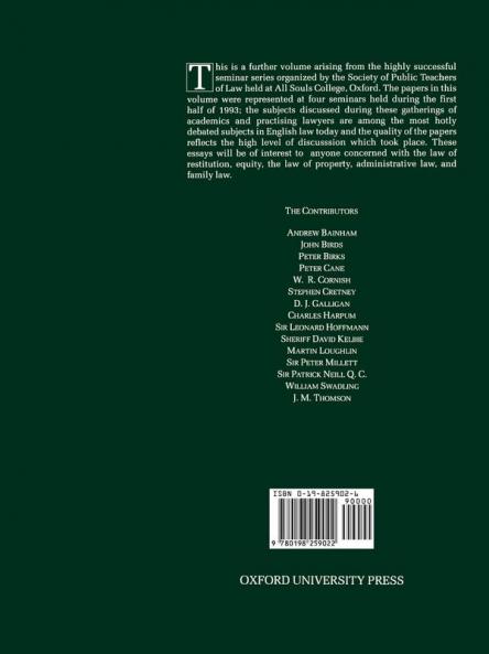 Frontiers of Liability