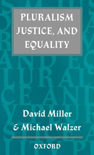 Pluralism Justice and Equality