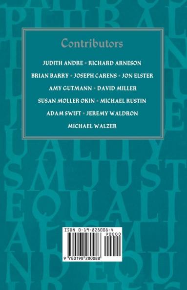 Pluralism Justice and Equality