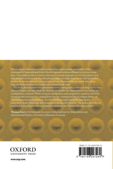 Volume and Dynamics of International Migration and Transnational Social Spaces