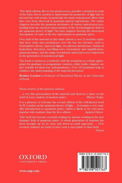Quantum Theory of Light