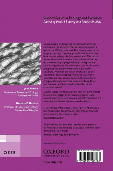 Oxford Series in Ecology and Evolution