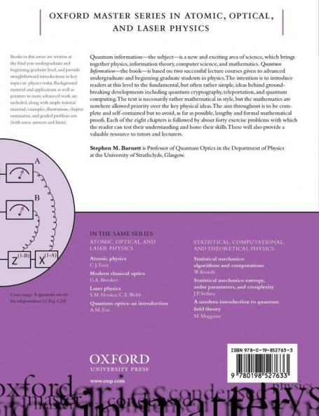 Quantum Information Omsp P