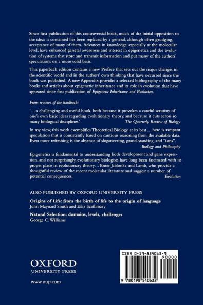 Epigenetic Inheritance and Evolution