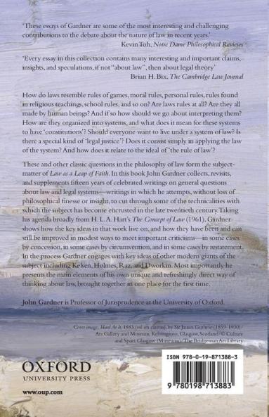 Law as a Leap of Faith