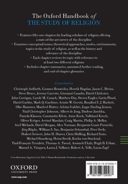 Oxford Handbook of the Study of Religion