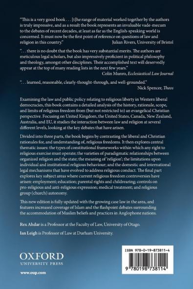Religious Freedom in the Liberal State