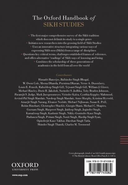 Oxford Handbook of Sikh Studies