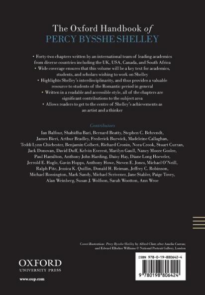Oxford Handbook of Percy Bysshe Shelley
