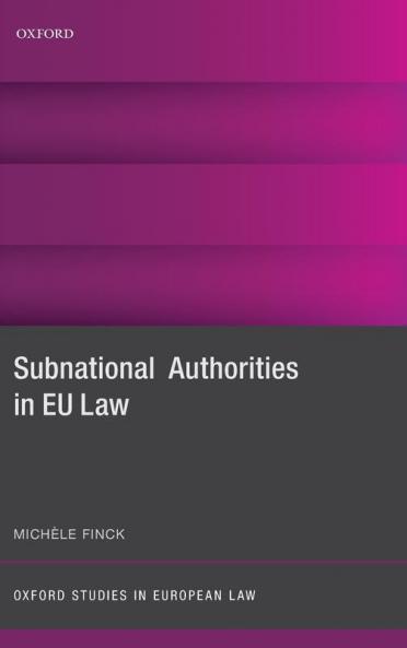 Subnational Authorities in Eu Law