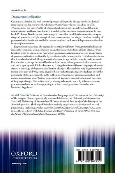 Degrammaticalization