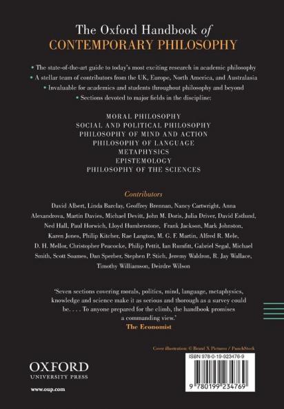 Oxford Handbook of Contemporary Philosophy
