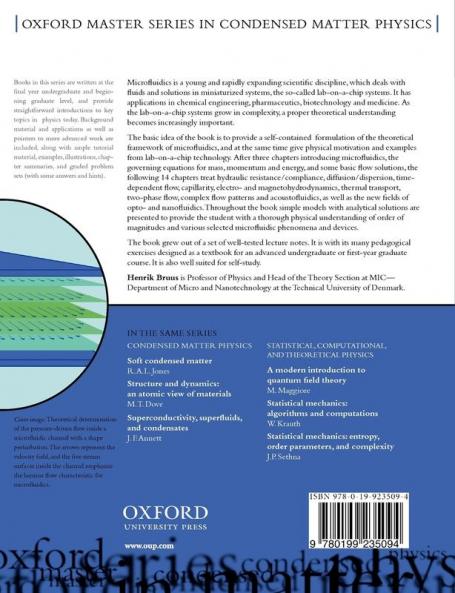 Theoretical Microfluidics (Paperback)