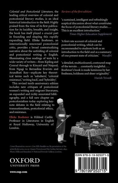 Colonial and Postcolonial Literature