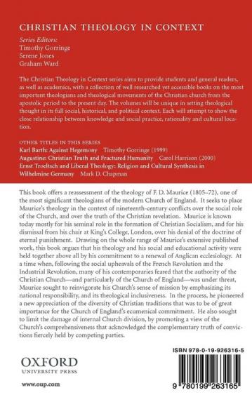F. D. Maurice and the Crisis of Christian Authority