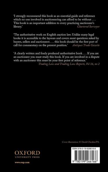 Auctions Law and Practice