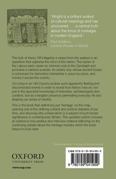 ON LIVING IN AN OLD COUNTRY P