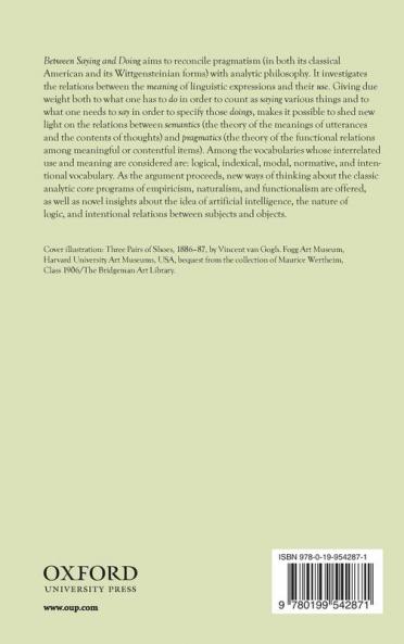 Between Saying and Doing