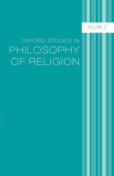 Oxford Studies in Philosophy of Religion