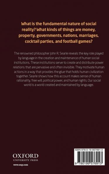 Making the Social World
