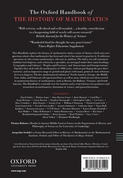 Oxford Handbook of the History of Mathematics