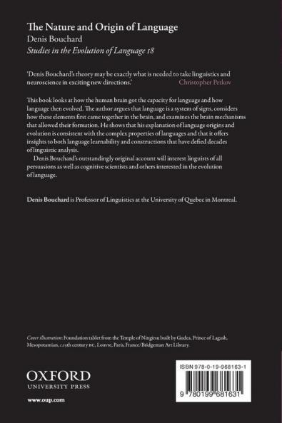 Nature and Origin of Language