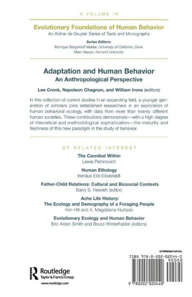 Adaptation and Human Behavior