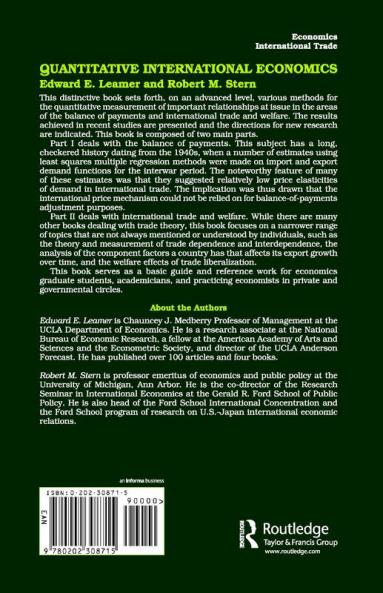 Quantitative International Economics