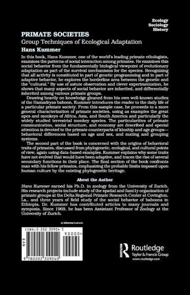 Primate Societies