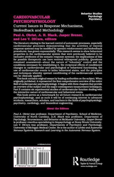 Cardiovascular Psychophysiology