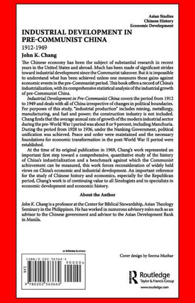 Industrial Development in Pre-Communist China
