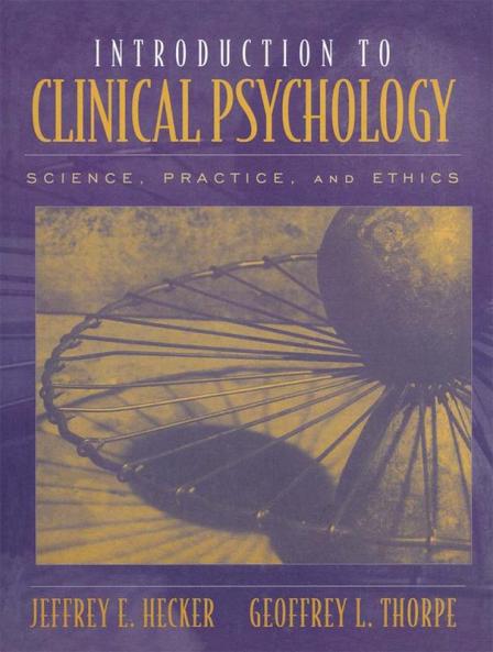 Introduction to Clinical Psychology