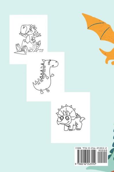 Dinos! Libro para colorear
