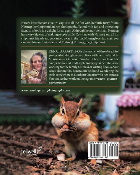 Nutmeg the Chipmunk