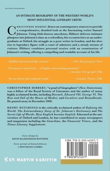 Samuel Johnson: A Personal History