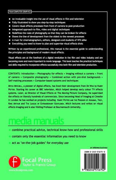Visual Effects for Film and Television