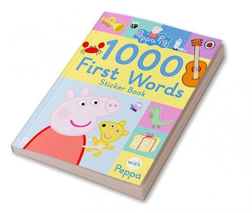 Peppa Pig: 1000 First Words Sticker Book