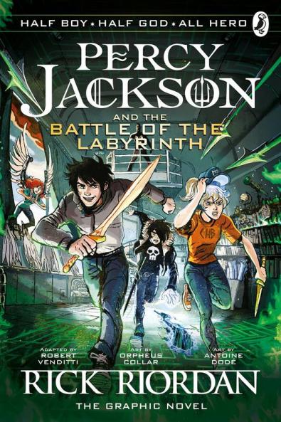 The Battle of the Labyrinth: The Graphic