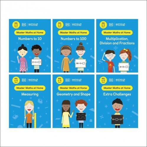 Maths — No Problem! Collection of 6 Workbooks Ages 4-6 (Key Stage 1)