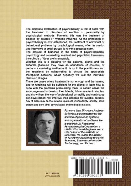 PSYCHOTHERAPY AND ITS PLETHORA OF TREATMENTS