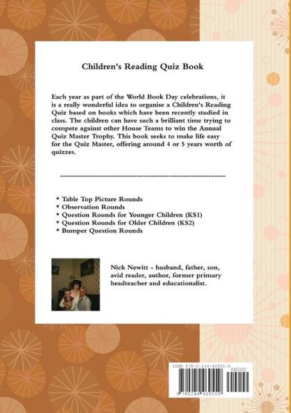 Children's Reading Quiz Book
