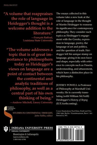 Heidegger and Language