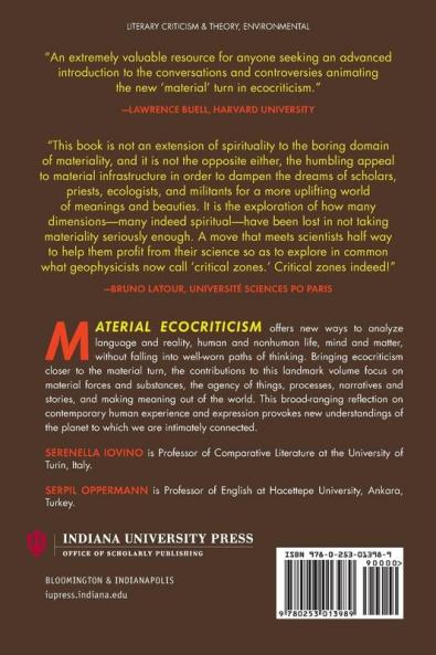 Material Ecocriticism