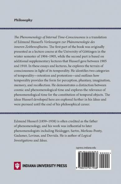 Phenomenology of Internal Time-Consciousness